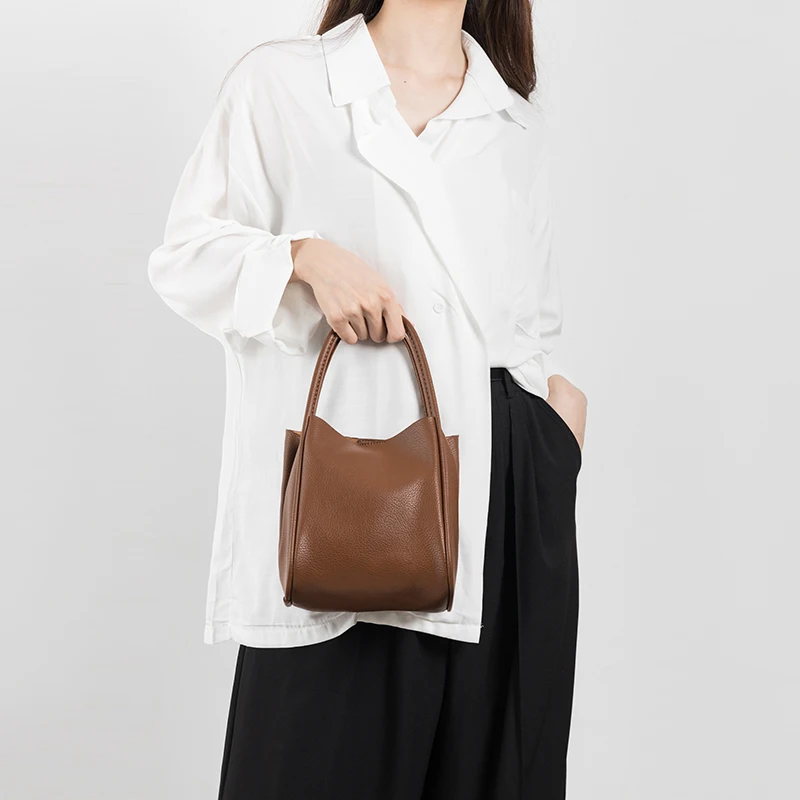 MABULA High Quality Soft Leather Top Handbags For Women Casual Small Shoulder Cross Body Bags Female Fashion Messenger Bag