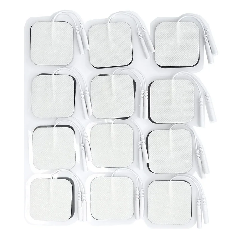 EMS электродными пластинами для мышечный Стимулятор силиконовый гель десятки