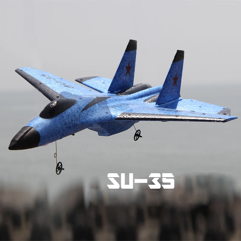 F16 SU35 радиоуправляемый самолет EPP пенопластовый Летающий планер с фиксированным крылом боевой самолет 2,4 г электрический пульт дистанционного управления Самолет Phantom Радиоуправляемый истребитель игрушки