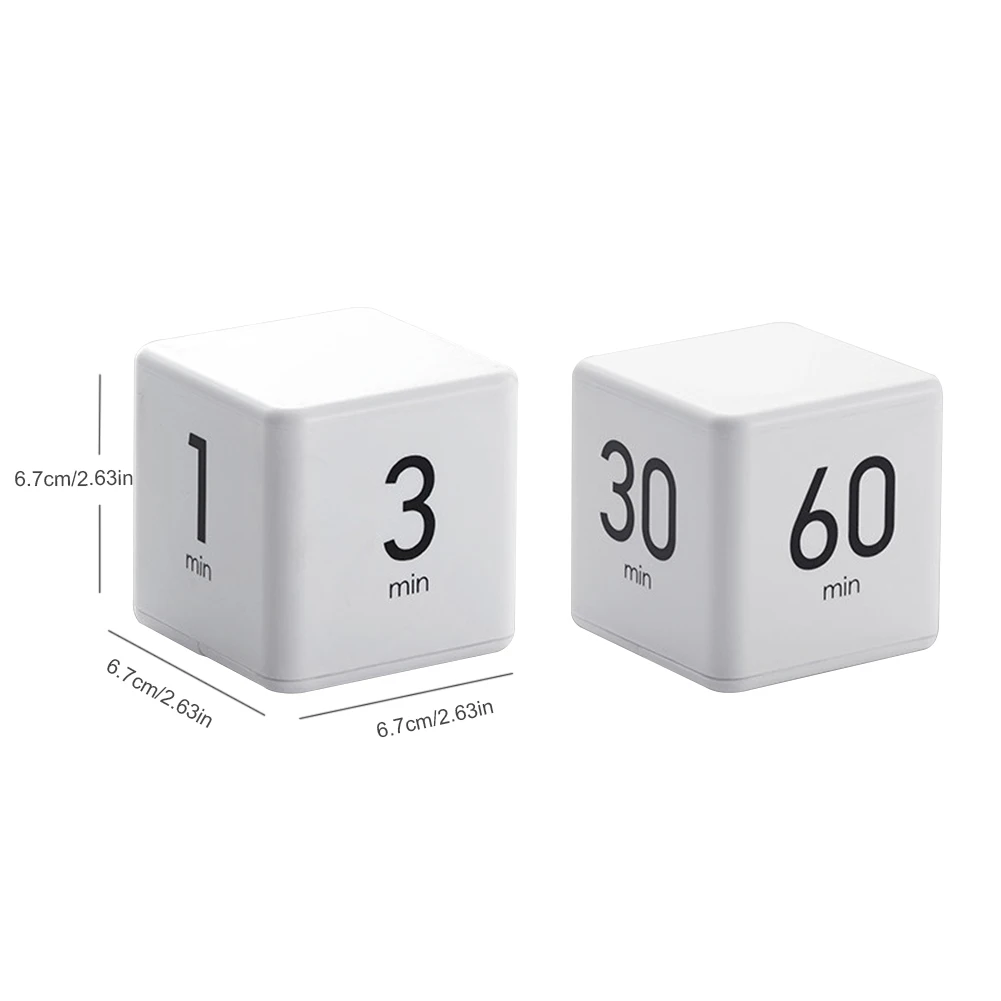 Кубический таймер с гироскопическим датчиком регулируемая Громкость будильника