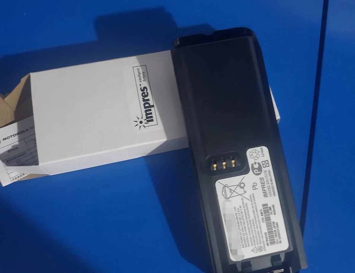 Applicable to Walkie Talkie Battery impres NNTN6034 NNTN6034B 4500mAh for TWO WAY Radio XTS3000 XTS5000 with IMPRES FUNCTION 5