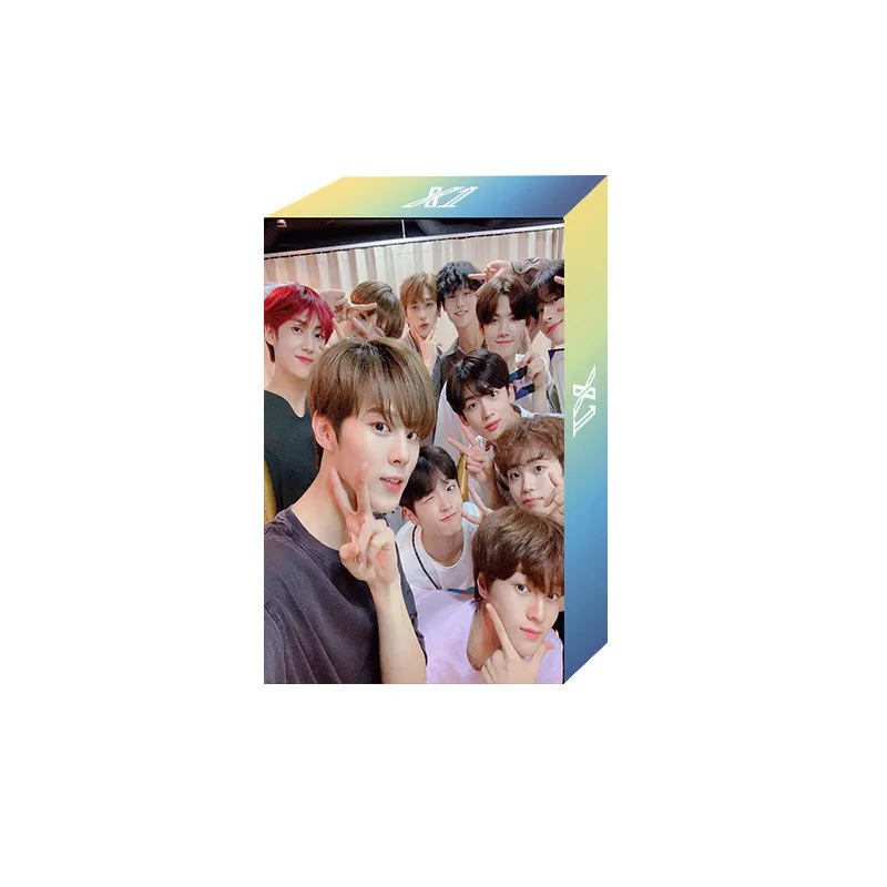24 шт. kpop Produce101 X1 альбом QUANTUM LEAP LOMO карта Дебютная открытка фото книга YOHAN HANGYUL JUNHO MINHEE 3,35*2,13 дюймов