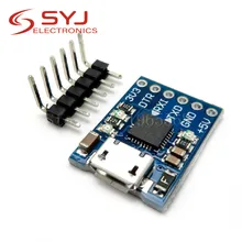 1 pçs/lote 6pin cp2102 micro usb a uart ttl modulo convertitore seriale uart stc sostituire ft232 em estoque