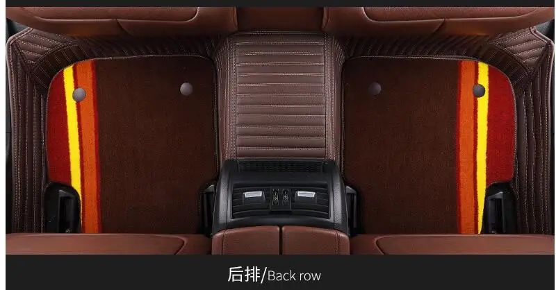 Пользовательские автомобильные коврики коврик для Mercedes Benz все модели E C GLA GLE GL CLA ML GLK CLS S R A B CLK, SLK G GLS GLC двойные однослойные коврики