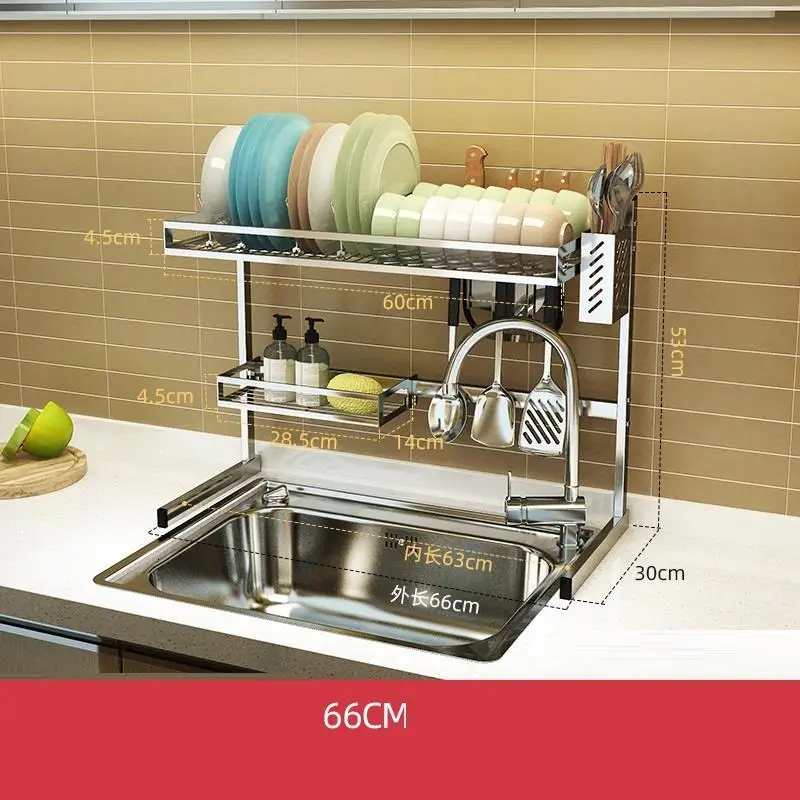 Almacenamiento принадлежности Cosas De Cosina раковина из нержавеющей стали Органайзер Cozinha Cocina кухонный шкаф-органайзер для кухни - Цвет: Number 24