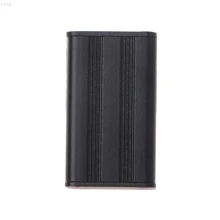 DIY Экструдированный Электронный проект алюминиевый корпус Чехол черный 40x25x25 мм