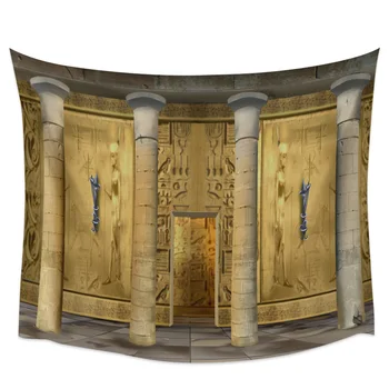

Egyptian Background Wall Decor Tapestries Wall Decor Coverlet Curtain Blanket Towel Sheet Throw Comfort Family Room Lightweight