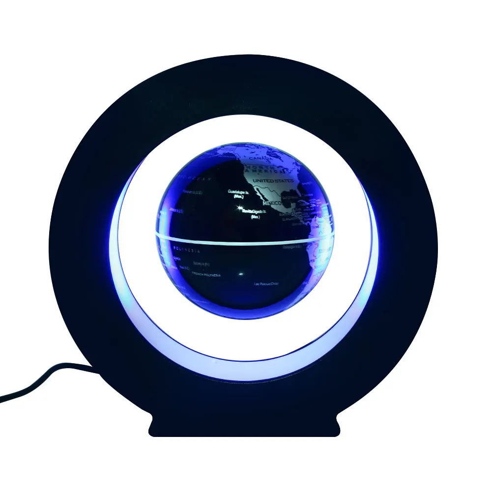 Магнитный левитационный шар Глобус лампа плавающая o-образное украшение для дома мебель светящаяся романтическая теллурион сделай сам подарок офис