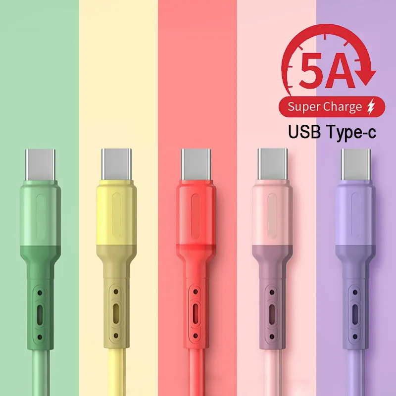 

USB Type C Cable For Samsung S10 S9 A51 Redmi Note 8 9 Pro Fast Charging USB Type C Data Sync Cable For Huawei P30 P20 Lite Pro