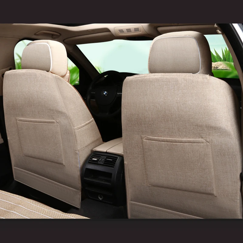 Комплект чехлов для автомобильных сидений из льна Subaru Legacy 2010 2008 2006 2005|seat cover set|linen