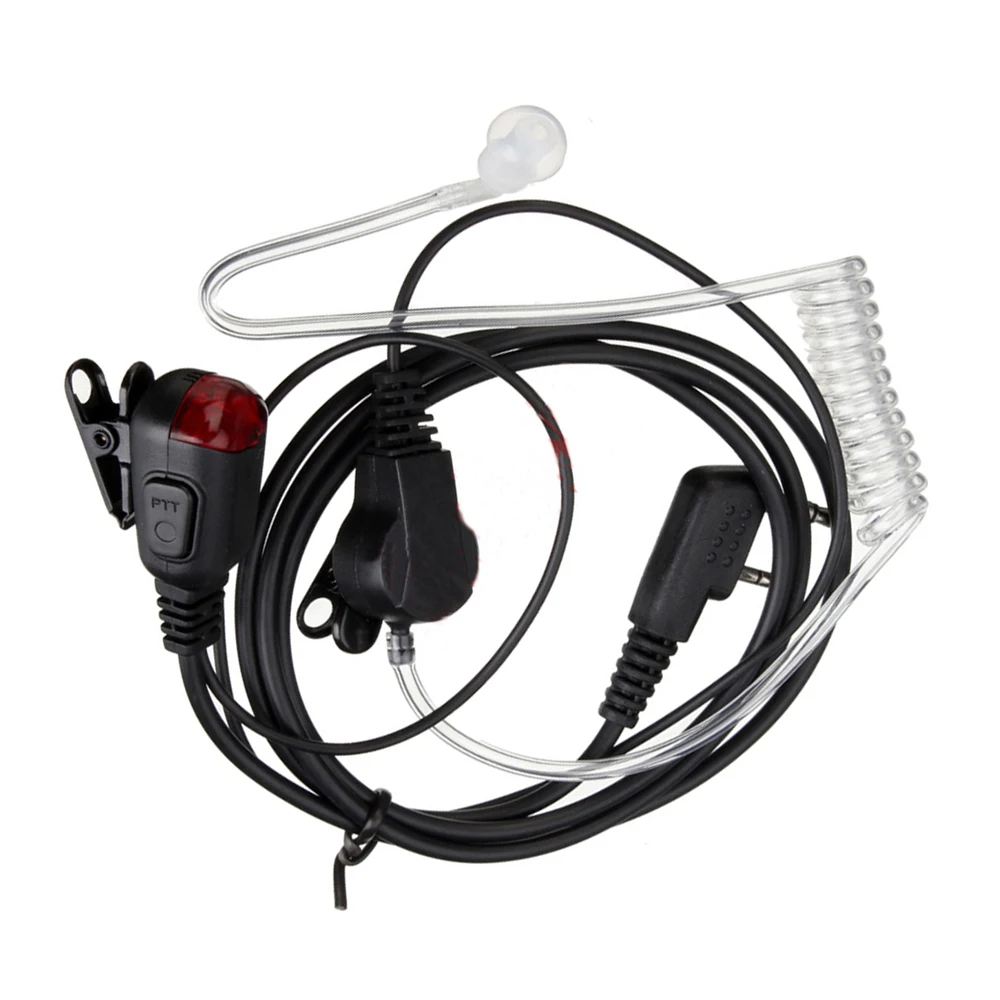 10x Covert Acoustic Tube Earpiece Headset Mic PTT For Kenwood Two Way Radio TK3160 K2107 TK3107 TK-3170 TK-3173 TK-3200 | Мобильные