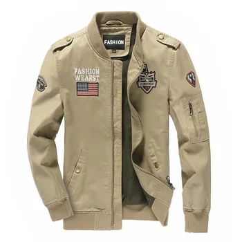 

Autumn Winter Cargo Casual Man Jackets High Quality Cotton Army Outerwear Windproof Men Military Tactical Jacket Chaqueta Hombre