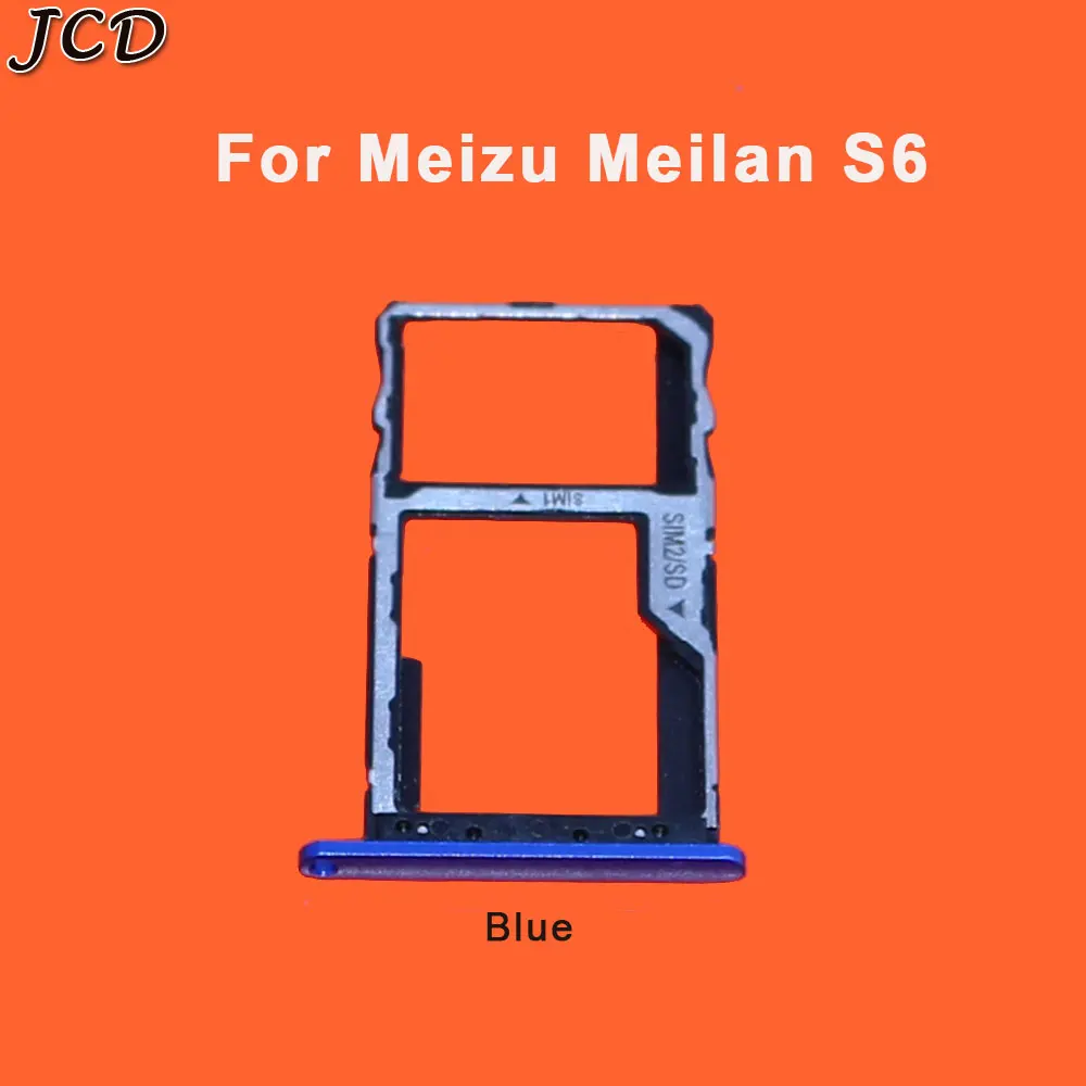JCD для Meizu M6S Meilan S6 sim-карты лоток держатель Micro S-D слот заменитель адаптера