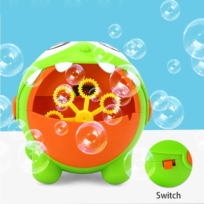 Bubble Machine Dragon автоматический Bubble Maker детская игрушка для ванной подарки игры на открытом воздухе в помещении Лидер продаж