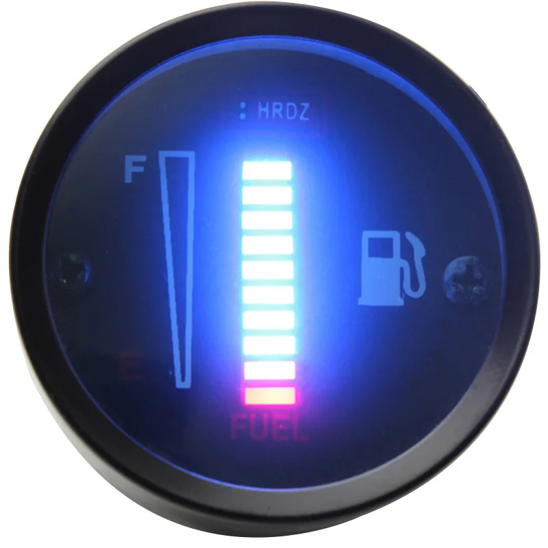 52mm Fuel Gauge 12V LED Fuel Gauge Automobile MotorcycleFuel Gauges
