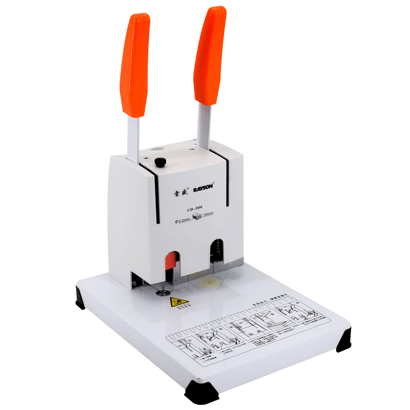 cd-310-удар-брошюровальная-машина-220v-120w-заклепочный-инструмент-прибора-офиса-профессиональное-оборудование-для-гибки-проволоки-Инструмент