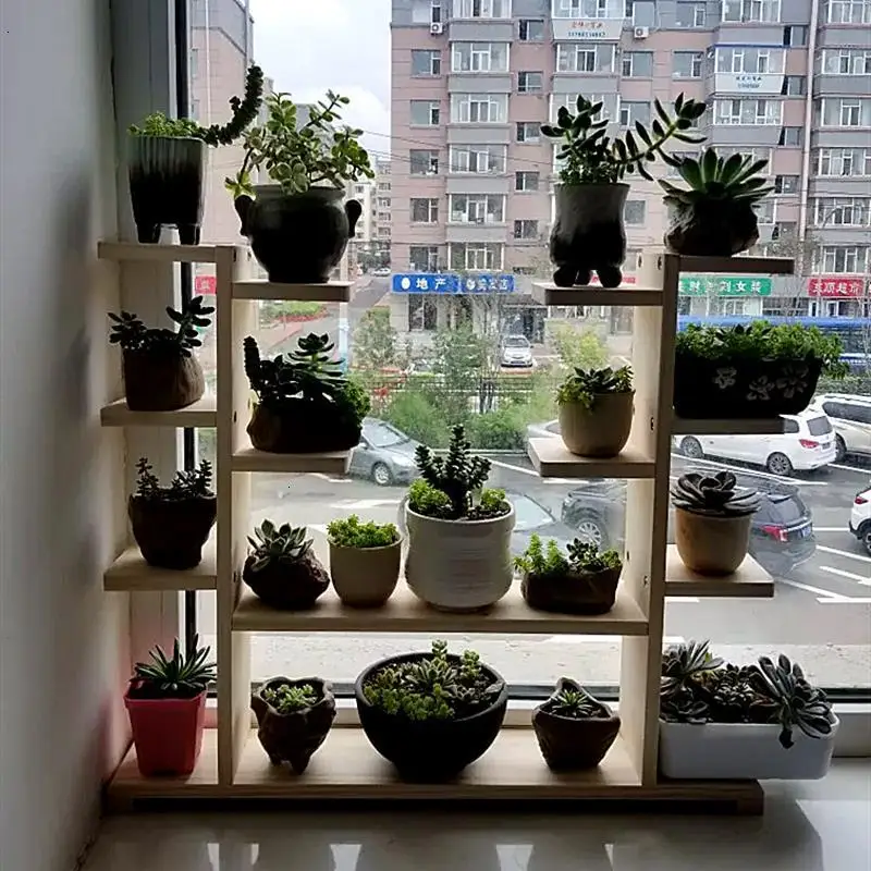 Дерево Сакси станди Suporte Флорес Etagere Планте стойки гостиной балкон цветок Dekoration Stojak Na Kwiaty завод полка
