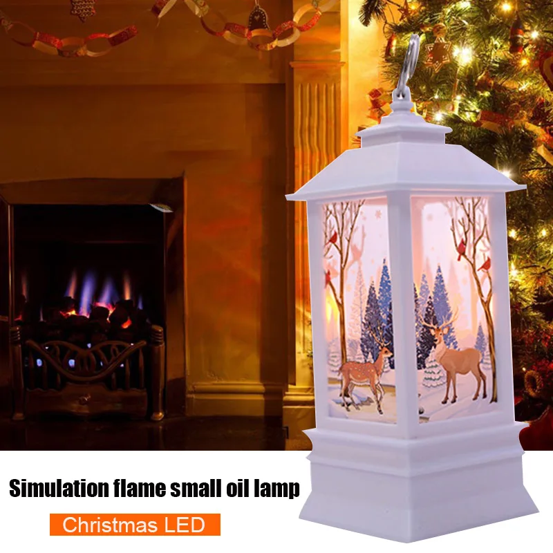 

Christmas Decorations Lanterns LED Candle Home Tea Light Candles Ornament Christmas Decor BB55