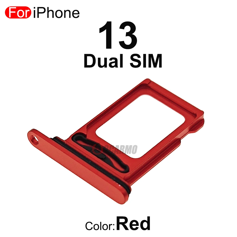 For iPhone 13 SIM Card Tray Single Dual Slot Replacement Parts images - 6