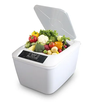 

12L Super Vegetable Washer Machine Household Automatic Fruit Vegetable Disinfection Machine Sterilizing Detoxification Machine