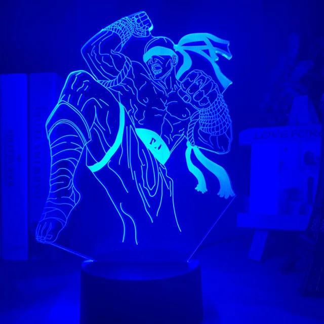 Game LoL The Blind Monk Figure Led Night Light Boys Friend Birthday Gift Cool Kids Bedroom Table Lamp League of Legends Lee Sin A