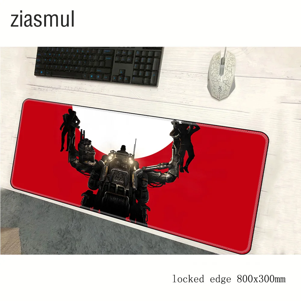 Wolfenstein pad mouse cheapest computer 800x300x2mm padmouse large mousepad ergonomic office mat pc gamer mats | Компьютеры и офис
