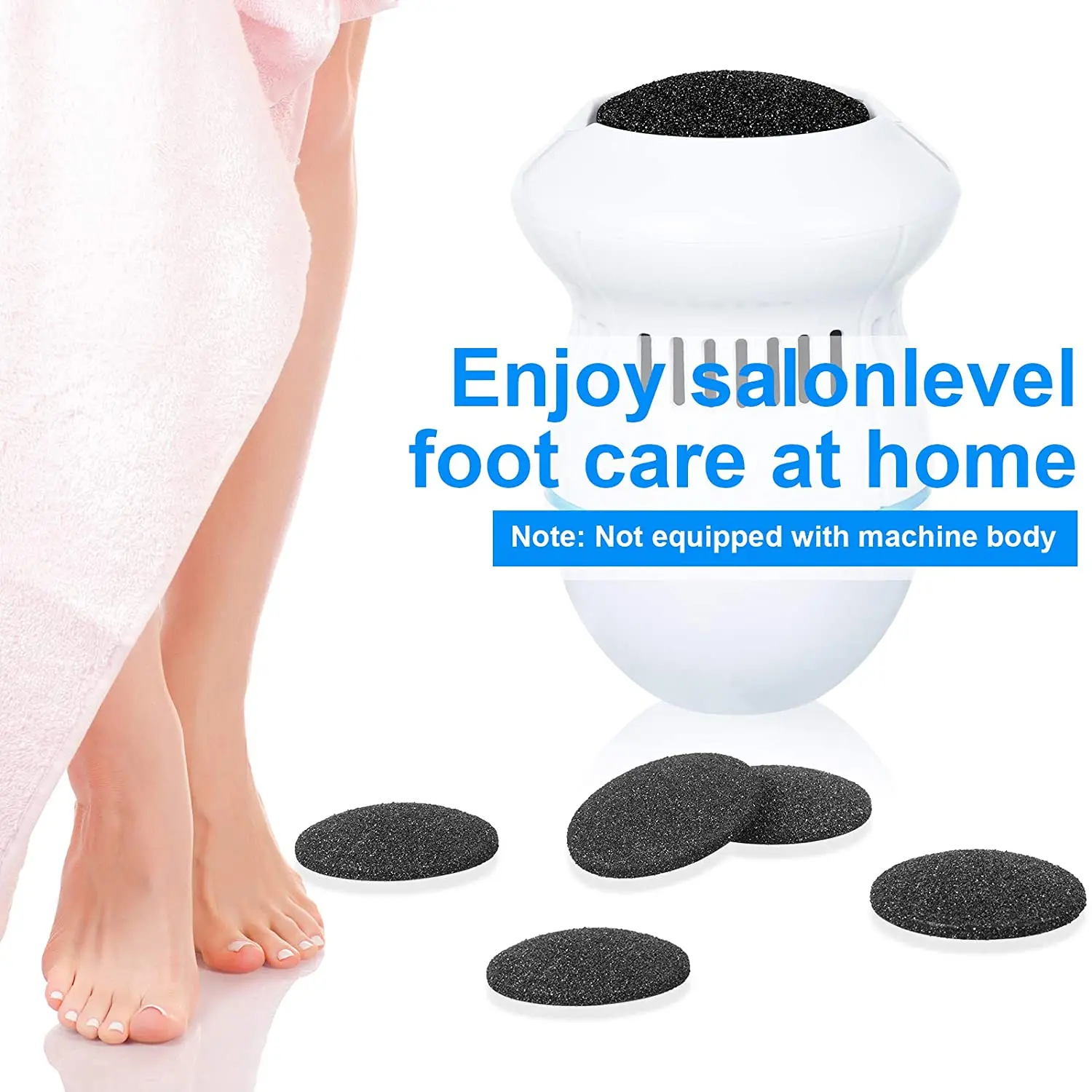 Dull Polish Foot care tool Heads Hard Skin Remover Refills 20Pcs for Scholls File Feet care Tool