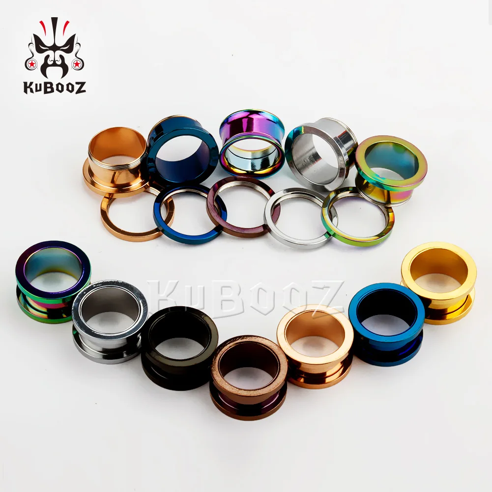 2PCS Ear Stretcher Kit-316L Stainless Steel Ear Tunnels & Gauges, Hypoallergenic Screw Expanders for Piercing Ear Piercing Tool Piercing Jewelry Ear Piercing Jewelry Metal Jewelry Body Piercing Kit Body Piercing Jewelry Body Jewelry Piercing Tool