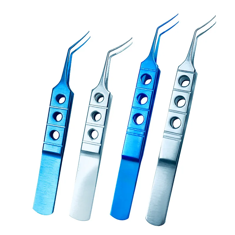 

Titanium Forcep Utrata Style Capsulorhexis ophthalmic tweezer eye instrument