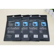 Летняя унисекс однотонная Черная 3D моющаяся губчатая маска для рта в стиле хип-хоп для езды на велосипеде против пыли многоразовый респиратор для лица