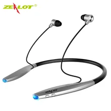 ZEALOT H7 Bluetooth наушники с магнитом водонепроницаемые беспроводные наушники Беспроводные спортивные наушники с микрофоном для iPhone Android