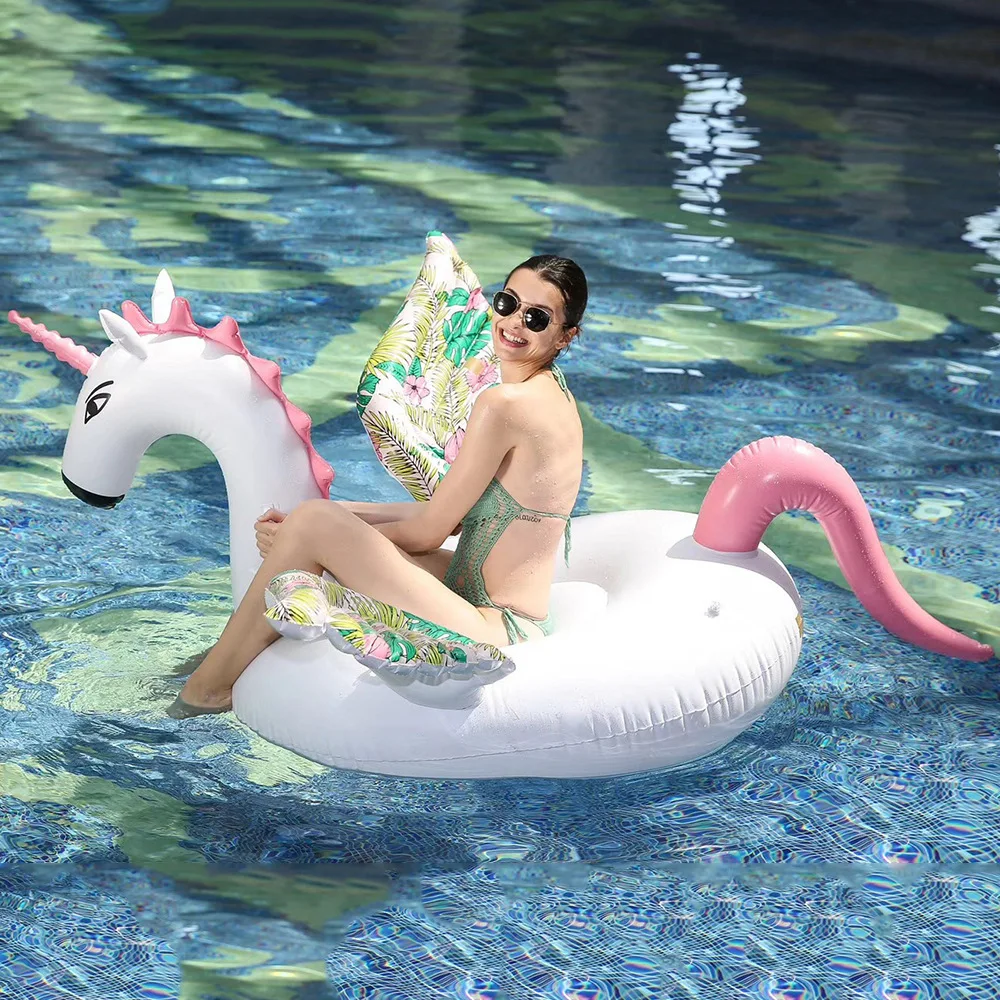 

Currently Available Supply INS Hot Selling New Style 2 M Decorative Pattern Wing Unicorn Floating Row Candy Pegasus Floating Row