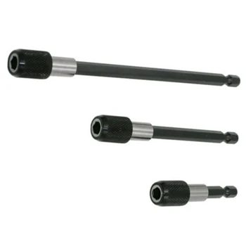 

60/100/150mm Self Locking Hexagonal Electric Drill Bits Extension Rods Holders
