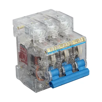 

Household leakage circuit breaker (3P) 16A transparent housing circuit protector