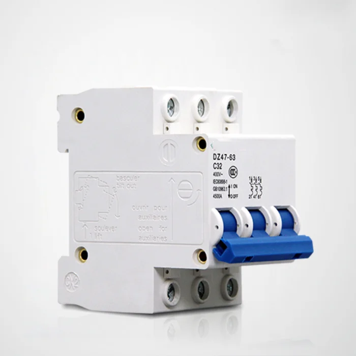 DC12-100v Circuit Breaker 24v 36v 48v 60v 1p 2p 3p 4p 1-125A Direct Air Open Atmosphere Switch Defence Tripping Operation