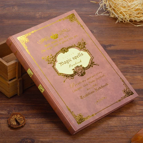 Сверхплотный Европейский ретро волшебный блокнот для книг креативный А5 дневник праздничный подарок - Цвет: B5- 160