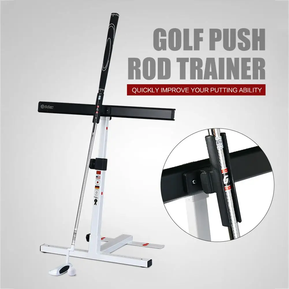 

Golf putting corrector training assist device Adjustable height golf posture For improving putting ability