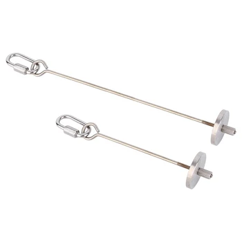 

Stainless Steel Bird Toy Pet Bird Parrot Parakeet Budgie Small Animal Skewer Fruit Spear Holder Parrot