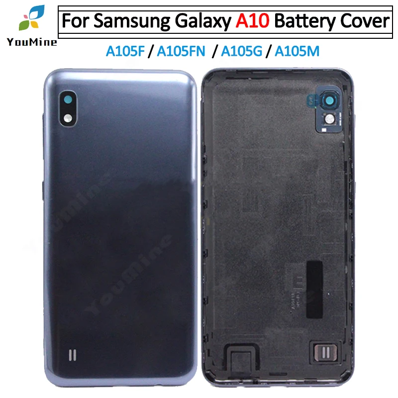 

For Samsung Galaxy A10 Battery Cover Glass Housing Door Rear Case Replacement for Samsung A10 A105G A105F A105N/M Back Housing