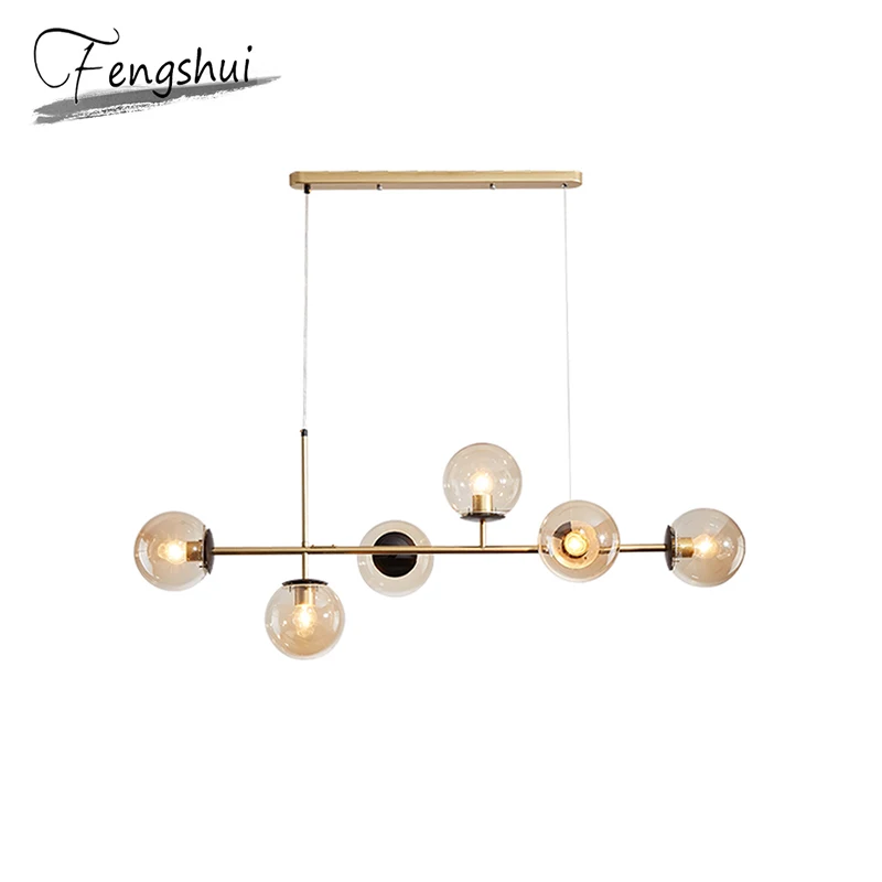 

Nordic Glass Pendant Lights Lamp LED Light Kitchen Pendent Lighting Living Room Dining Room Bedroom Decorative Hanging Lights