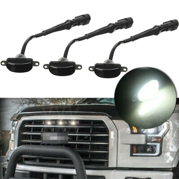 

Set LED Light Parts Bulbs For Ford F150 F150 2010-2018 Accessories Car Auto Front Grille
