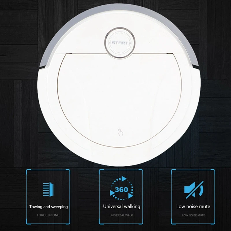 Многофункциональный интеллигентая(ый) робот-пылесос 3-в-1 умный робот для уборки сухой мокрой подметальная 5 см тонкий корпус очистная машина