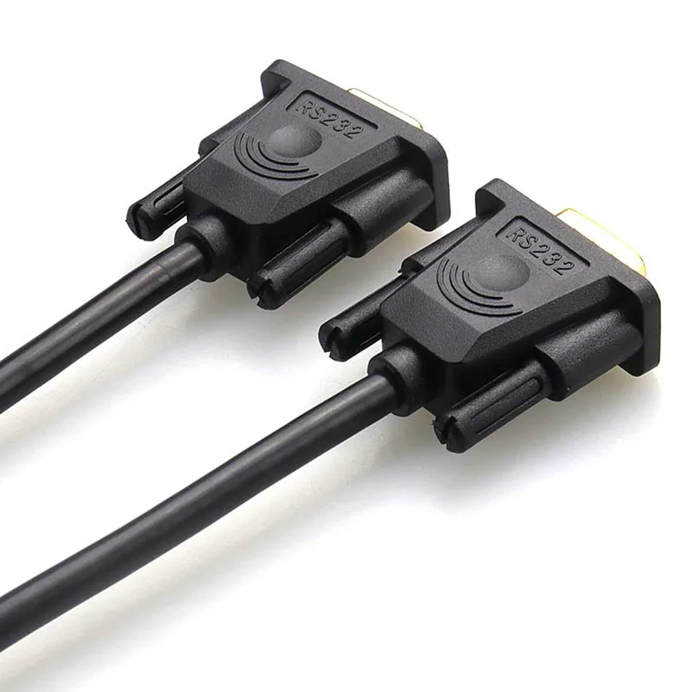 Удлинительный кабель DB9 с позолоченным штекером на гнездо линия из чистой меди