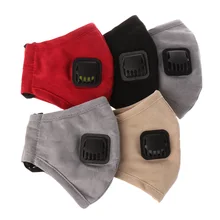 Унисекс маска против загрязнения респиратор моющийся многоразовые маски хлопок рот Муфельная для спорта на открытом воздухе Антибактериальная маска