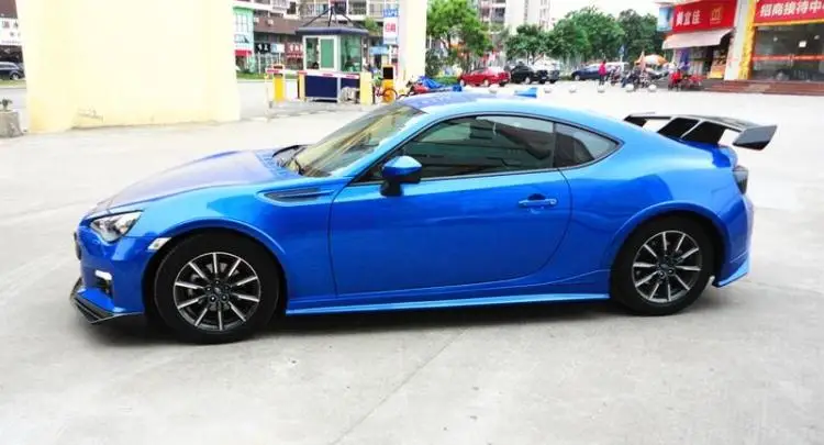 Подходит для toyota GT86 ZELE углеродного волокна задний спойлер заднее крыло