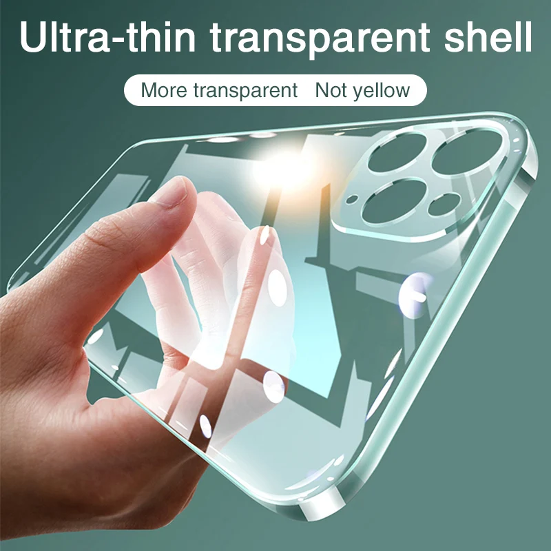 Phone-Case Lens-Protective Back-Cover Silicone Ultra-Thin for 11 12-Pro/max XR Xs-x-6/7/8-plus/12-pro