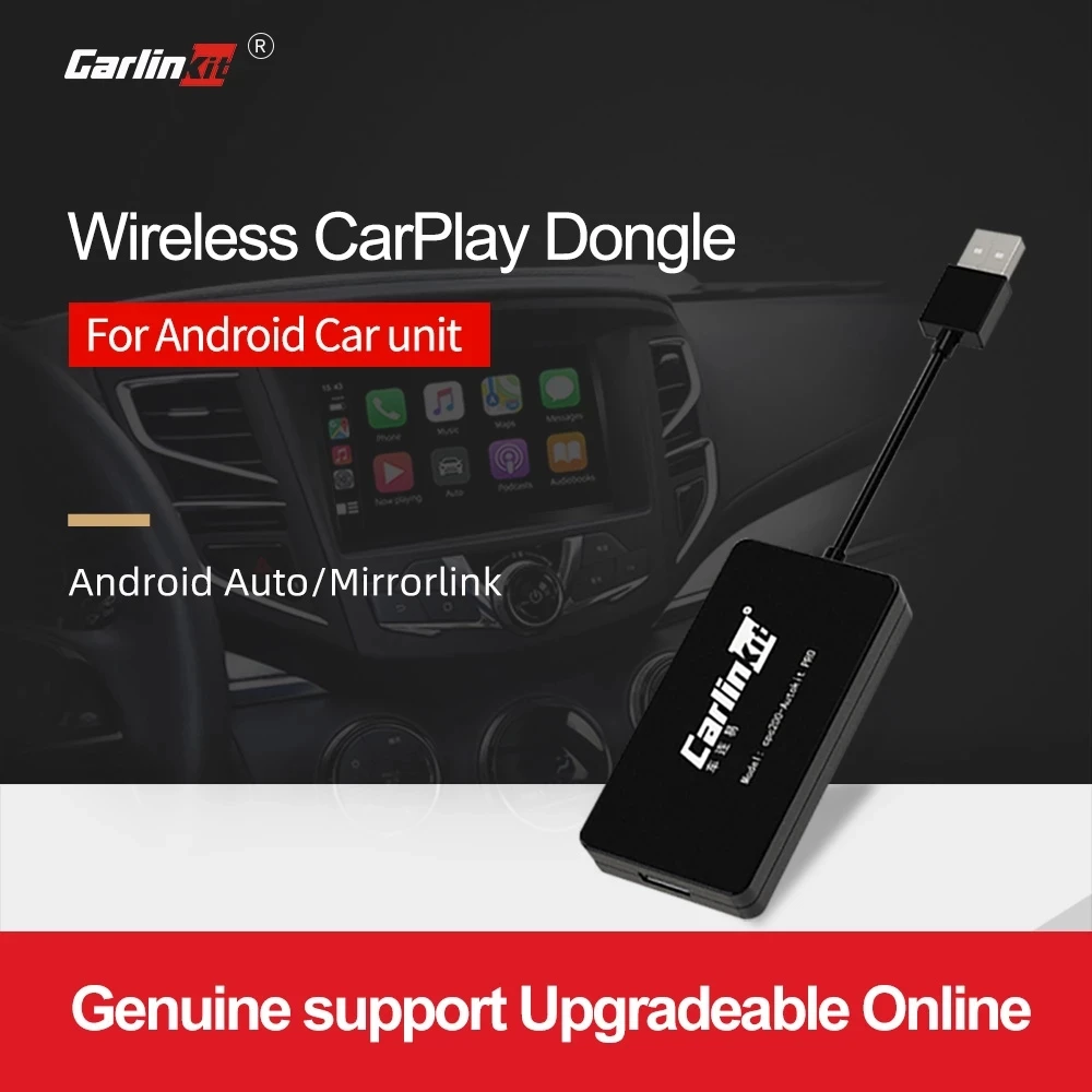 Carlinkit беспроводной Apple CarPlay /Android Авто Carplay Smart Link USB ключ для Android навигационный