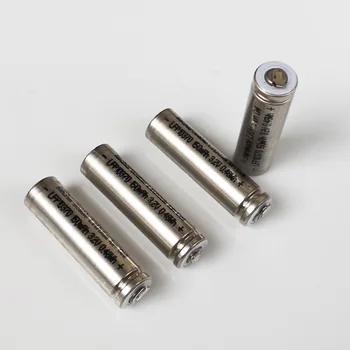 

2-4PCS 3.2V 10370 LifePo4 Rechargeable Battery 150mAh 10360 lithium cell baterias with soldering feet for e-cigarette device