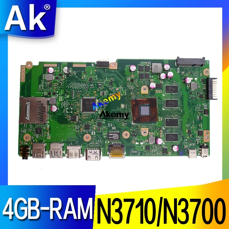 Новинка! X540SA материнская плата REV 2 0 для For Asus X540 X540S ноутбука тест ok 4GB RAM N3710/N3700