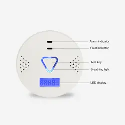 Интеллектуальный голосовой датчик угарного газа, охранная сигнализация, независимая сигнализация со газом